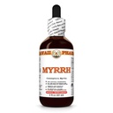 Myrrh Liquid Extract, Organic Myrrh (Commiphora myrrha) Tinkture Herbal Supplement, Hawaii Pharm, Made in USA, 2 fl.oz