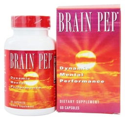 Equilibre naturel Cerveau Pep.com Supplément fonction cérébrale avec Ginkgo Biloba, Kola Nut.com aide à soutenir l'amélioration de la mémoire, du focus et de la clarté mentale.