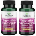 Swanson Glucosamine végétarienne - Sans mollusques 500 Milligrammes 90 Capsules de légumes (2 Pack)