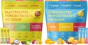 Keto Vitals Tropical & Original Assortiment de 2 packs Mélange de poudre d'électrolyte - Variété Pack de saveurs tropicales et originales