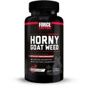 Force Factor Horny Goat Weed pour les hommes, Natural Male Drive et supplément de vitalité avec des ingrédients naturels pour l'absorption supérieure, Série fondamentale, 750mg, 60 Capsules