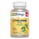 SOLARAY L Theanine 200mg, supplément de soutien à l'humeur avec vitamine B6 - Soutien calmant pendant le stress occasionnel - Saveur de chaux au citron naturel - Garantie de 60 jours, Verifié en laboratoire - 75 portions, 75 ménagères