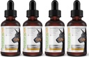 RestoraPet 4-Pack Chien & Chat Multivitamin liquide non aromatisé , Arthrite de chien soulagement de la douleur , Hip & Vitamines conjointes pour chiens , Supplément anti-inflammatoire pour chiens et chats , biologique et non-OGM , Vet approuvé