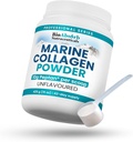 Bio Absorber la poudre de collagène marin, extra-résistance avec/Peptan (peptides de collagène hydrolysés de type 1, 15 oz, approvisionnement de 42 jours