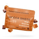 SGC Highest Concentration 100 mg Caffeine per Gummy, 2 Gummies per Pack, 6-Pack Mocca Shots Salted Caramel Plant-Based Instant Energy with Herbal nootropics