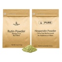 PURE ORIGINAL INGREDIENTS Hesperidin Powder and Rutin Powder Bundle, 4 oz Each, Always Pure, Dietary Supplement, Lab Verified