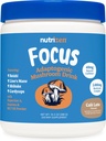 Nutricost Nutrizen AM Focus Adaptogenic Mushroom Drink (Cafe Latte Flavored) 30 Servings - Includes Reishi, Lion's Mane, Shiitake, Cordyceps