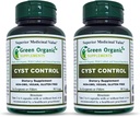 Green Organic Supplements Cyst, Breast Cyst, 90 VCaps, High Absorbable, Non-GMO, Gluten-Free (Pack of 2)