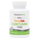 NaturesPlus PRO Longvida Curcumin 1000 mg - 30 Tabletten - Fördert gesunden freien Radikalschutz - Non-GMO, Vegan & Gluten Free - 30 Servierungen