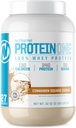 NutraOne ProteinOne Whey Protein Promote Recovery and Build Muscle with a Protein Shake Powder for Men & Women (Cinnamon Square Cereal- 2 lbs.)
