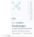 OvoEnergen CoQ10 Ergänzung für Frauen zur Unterstützung reproduktiver Gesundheit und Ei-Gesundheit Fruchtbarkeits-Booster mit Kaneka QH, VESIsorb® Technologie 84-100mg Softgel Kapseln - 28 Tage Versorgung