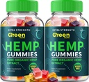 Grün Acre Hanf Gummis - mit Seed Extrakt Grün Acre Hanf Gummis Tinnitus Kräuter-Ergänzung, Gesundheit und Wellness-Unterstützung, All Natural Green Acre Gummy (2 Pack - 120 Gummis)