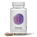InfiniWell Focus Supplement - Breakthrough Nootropic - Aide Brain Health & Working Memory Support - Optimiser le traitement neurologique quotidien, l'acuité mentale, l'énergie et la fonction cognitive (30 capsules)