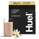Huel Vegan Protéines Poudre de Vanille , Vanille , Nutrition complète , 20g Protéines Poudre , 100% végétale 27 vitamines et minéraux, sans gluten, sans OGM, sans lactose 26 portions