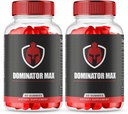 (2 Pack) Formule avancée Dominator Max Gummies pour Max Performance, Supplément Extra Force tout naturel, Dominator Max Gummies pour la croissance musculaire et le soutien sanitaire global (120 Gummies)