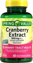 Extrait de canneberge de Spring Valley, 60 mg, 500 mg par gélule