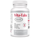 Argent - Vitamines, minéraux, nutriments - Soutien pour chien aîné - Supplément pour os sains, articulations, énergie, système immunitaire - 100 comprimés à croquer