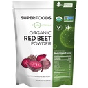 MRM Nutrition Poudre de betteraves rouges organiques Superfoods (en anglais seulement) Énergie (en anglais seulement) Santé cardiovasculaire (en anglais seulement) Densité nutritive (en anglais seulement) Sans gluten + végétalien (en anglais seulement) 24 portions