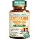 Glucosamin Chondroitin MSM – Gemeinsame Unterstützungsergänzung für Frauen und Männer mit Glucosaminsulfat 1500 mg, Chondroitin und MSM – für Knorpel, Gelenkgesundheit und Flexibilität – 90 Kapseln