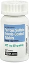 Ferröses Sulfat 325mg Enteric-Coated Tablets 100 Zähler