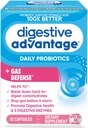 Avantage digestif Enzymes à action rapide + Probiotique quotidien prévenir le gaz et briser les particules alimentaires 32 capsules de comptage