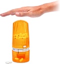 Pill Dispenser - Medication Holder für Erwachsene & Senioren - Lock Feature - Arthritis Friendly - One Push, One Pille - Effortless & Hygienic - 75 Round Tablets