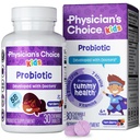 CHOIX du médecin Probiotiques pour les enfants - 7 souches diverses, prébiotiques organiques, vitamines et minéraux - cliniquement étudié L. Rhamnosus GG - Immune et soutien digestif - Pas de sucre ou de colorant artificiel