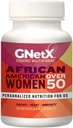 Multivitamines de séquence pour les femmes afro-américaines de plus de 50 ans soutient la santé et le bien-être optimaux - Formule puissante aide l'immunité et la santé cardiaque et la pression artérielle