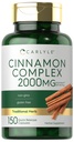 Carlyle Ceylon Cinnamon Complex mit Gymnema und Mulberry | 150 Kapseln | Non-GMO, glutenfreie Ergänzung