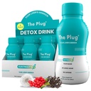 The Plug Liver Cleanse Detox & Repair Drink - Plant Based Herbal Electrolyte Drink pour le soutien et la santé du foie, Bloating Relief, Restauration Antioxydants et Minéraux.