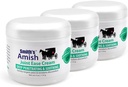 Smith's Amish JointEase beruhigende Creme 3 Pack (Drei 4 Unzen Jars) mit Arnica, Teebaum, Eucalyptus, Pfefferminz und Rosmarin