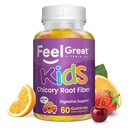 The Feel Great Vitamine Company Gommies en fibre pour les enfants pour le soutien digestif.