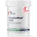 Conceptions pour la santé ProbioMed 100 - Probiotiques pour la santé digestive - 10 souches avec Lactobacillus Acidophilus Probiotique + Lactobacillus Rhamnosus - Gut Health + Supplément de soutien immunitaire (30 capsules)