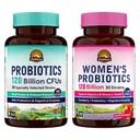 Vitalitown Probiotic Bundle (paquet de 2) , 120 milliards d'UFC (poste 1) et les femmes Probiotics (poste 2) , 30 jours d'approvisionnement chacun