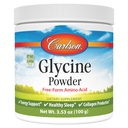 Carlson Glycine Powder 2000 mg, Aminosäureergänzung für Energie und Muskelunterstützung, 3,53 Unzen (100 g)