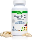 NF Sports Vitamin C 1000 mg unterstützt das Immunsystem, Bildung von Kollagen, Eisenabsorption und Zähne, Vegan, Glutenfrei, 60 Gemüsekapseln