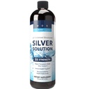 Supplément liquide en argent structuré Alkaline 30ppm - Immune et Gut Health Support - Suppléments minéraux en argent colloïdal structuré extra résistance - Fabriqué aux États-Unis (16 oz)