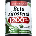 Laboratoire bêta sitostérol de la plante stérols de la plante de 240 capsules de 1200 mg de bêta sitostérol supplément de l'absorption ultra élevée.