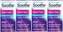 Soothe Eye Ointment von Bausch & Lomb, Lubricant Relief für trockene Augen, Feuchtigkeitsspendende und komfortable Nacht trockene Augentherapie, Geeignet für empfindliche Augen, Konservierungsmittelfrei, 3.5 g - 4 Pack