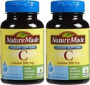 Nature faite de vitamine C 500 Mg Softgels, 60-Conte - Pack de 2