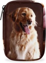 Golden Retriever Hund Pille Case Weekly Medicine Organizer mit Reisetasche Siebentägige Pille Box Vitamin Supplement Box Fisch Öl Pillen Halter