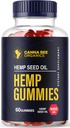 LIVORKA 1 Pack - Canna Bee Gummies - Canna Bee Organics 30 Gummis für 1 Monat, CannaBee Hanf Gummis, Canna Bee Hemp 9000 MG Per Bottle, Canna Gummies, Canna Hemp Gummies