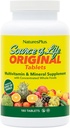 NaturesPlus Quelle des Lebens - 180 Tabletten, Paket von 3 - Multi-Vitamin & Mineral Supplement - Unterstützt natürliche Energie & Gesamt Wohlbefinden - Glutenfrei, Vegetarisch - 60 Gesamt Servierungen