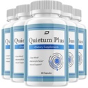 Capsules de supplément Cerveau Quietum Plus – Formule de force maximale tout naturel pour la mémoire améliorée et les pilules de focus, le support et les critiques QuietumPlus (5 Pack – 300 Capsules)