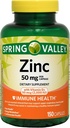 ikj Zink mit Vitamin D Kapseln Nahrungsergänzungsmittel, 50 mg, 150 Graf