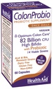 HealthAid ColonProbio 82 Billion mit Prebiotic, 14 Strains, Einmal täglich, 60ct, Optimum Colon Care, Säure & Bile Resistant, Dairy Free, Glutenfrei, Non-GMO, High Bifido
