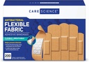 Soins de la science tissu bandes adhésives, 200 ct en vrac Tailles assorties.