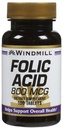 Windmühle Folsäure 800 Mcg Tabs, 100 ct