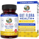 MaryRuth’s Gut Flora Health+ Enzymes | Prebiotic & Probiotic Digestive Enzymes for Healthy Gut Biome & Digestive Support | Gastrointestinal Health | CLP Certified | 60 Capsules | Bis zu 2 Monate Versorgung